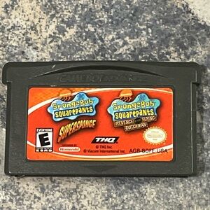 5 for $20 SpongeBob square pants 2 in 1 Gameboy advance loose cartridge